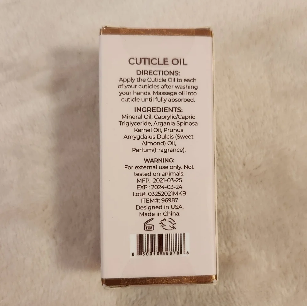 Empow(her) Beauty Pomegranate Infused Cuticle Oil
